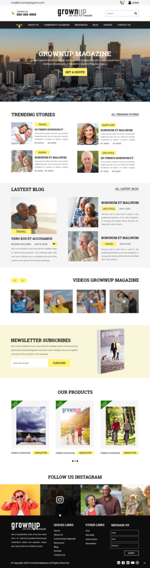 Web Design by pb for this project | Design: #23794148