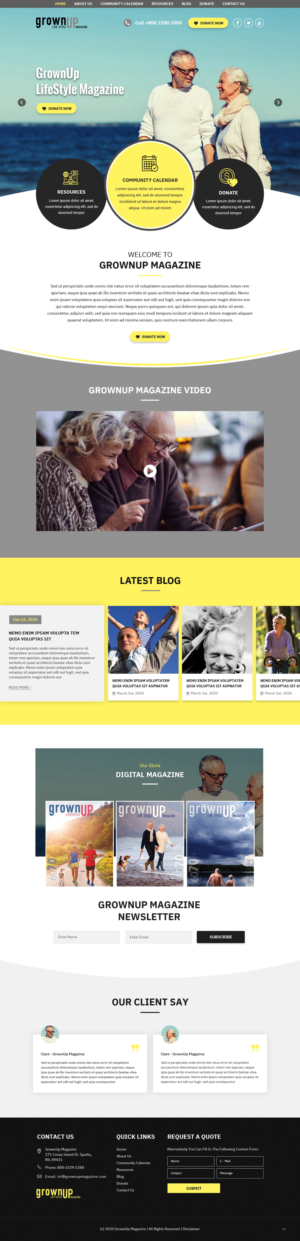 Web Design by pb for this project | Design: #23794149
