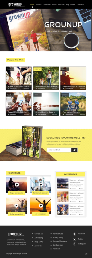 Web Design by pb for this project | Design: #23794152