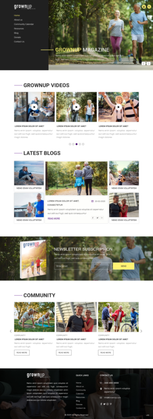 Web Design by pb for this project | Design: #23794166