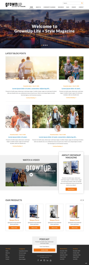 Web Design by pb for this project | Design: #23794170