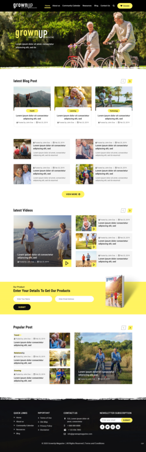 Web Design by pb for this project | Design: #23794173