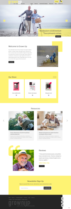 Web Design by pb for this project | Design: #23802094