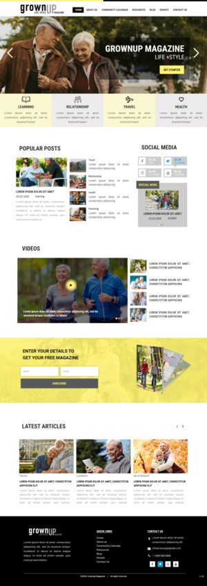 Web Design by pb for this project | Design: #23802095