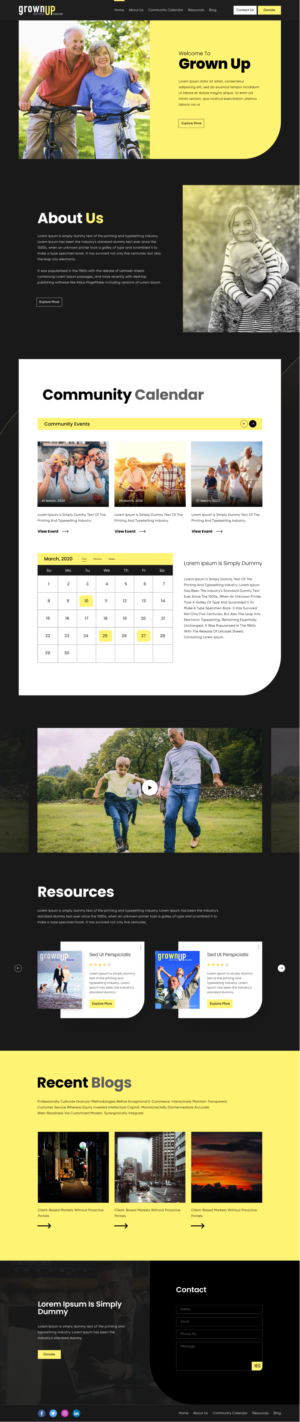 Web Design by Hassaan Shah for this project | Design: #23827995