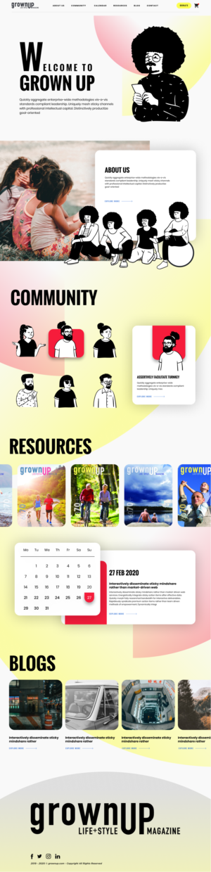 Web Design by Hassaan Shah for this project | Design: #23827997