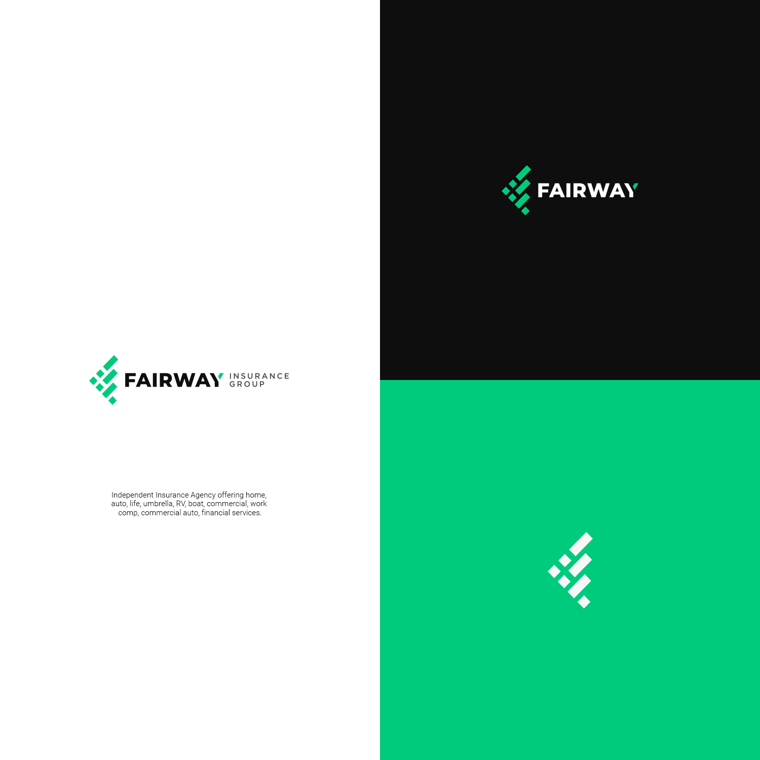 Logo Design by Felipe Moura for Fairway Insurance Group | Design #23794595