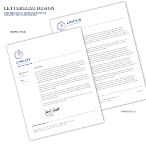 Letterhead Design by Expert Designer for Linceis Conscious Business | Design: #23789409