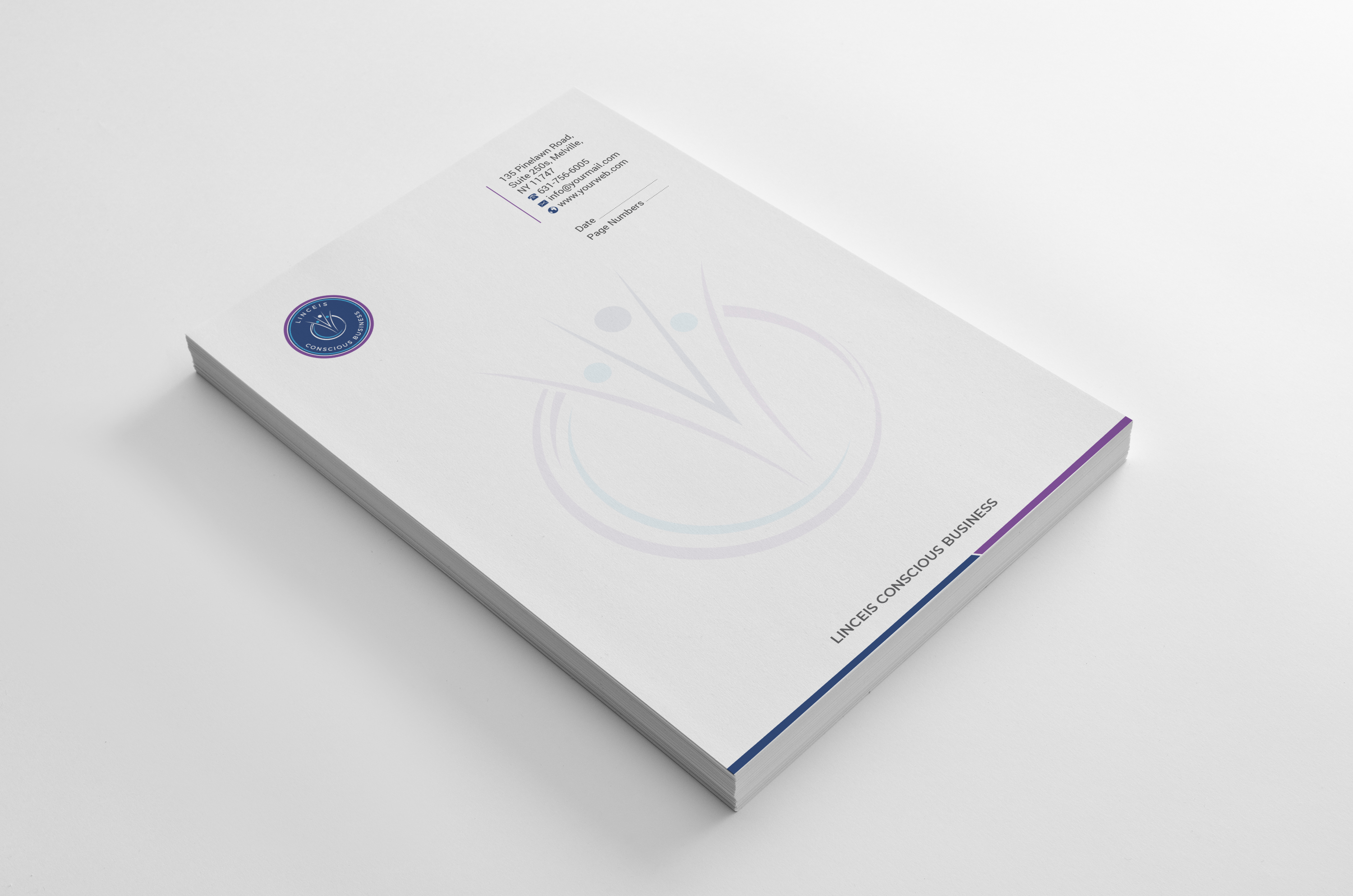 Letterhead Design by R.design for Linceis Conscious Business | Design #23788255