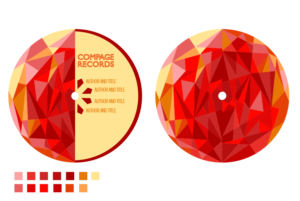 Vinyl Apple Design of House Music Label  | Diseño Gráfico por Indre Ta