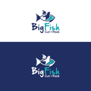 Buisness name , Maybe City , email: info@bigfishcutpack.com | Logo Design by Graphic Bricks