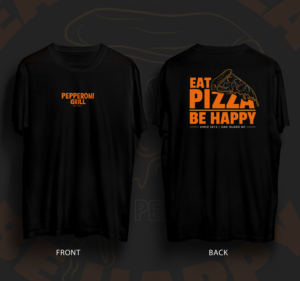 The Pepperoni Grill  | T-shirt Design by besonaeral30
