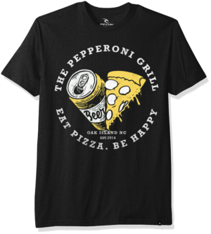 The Pepperoni Grill  | T-shirt Design by creative gravity