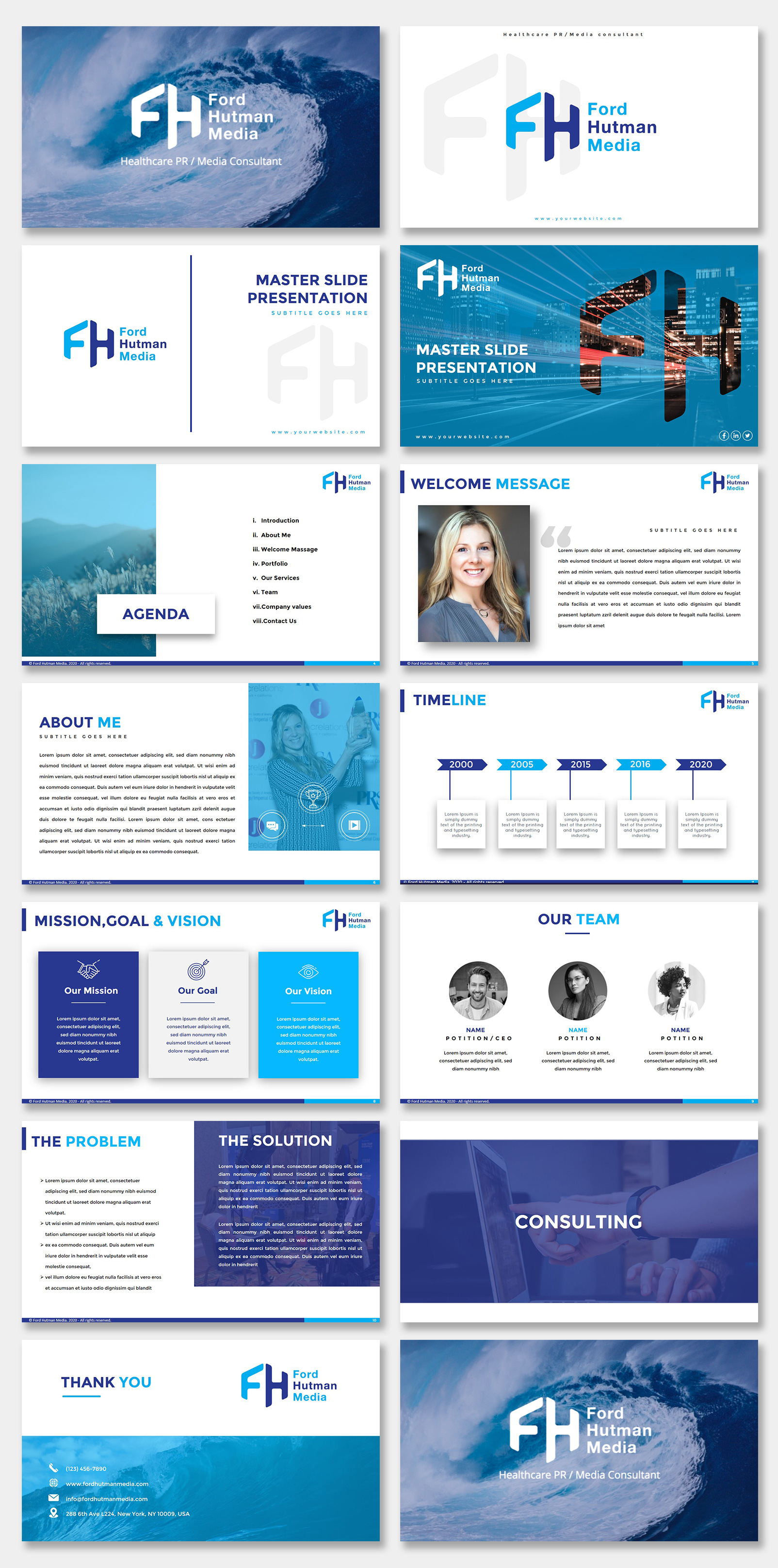 PowerPoint Design by Luvinda for this project | Design #23787471