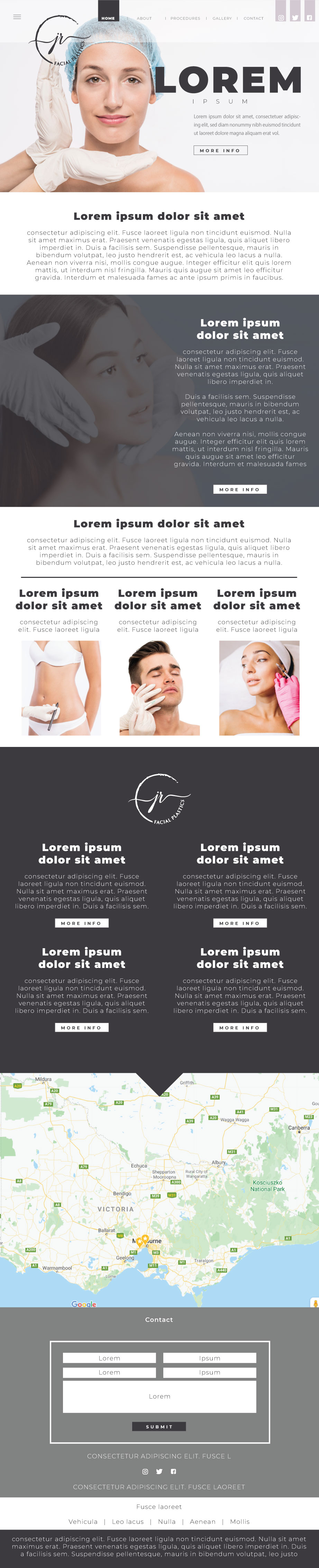 Web Design by Darthv2000 for Essential ENT Victoria  | Design #23795043