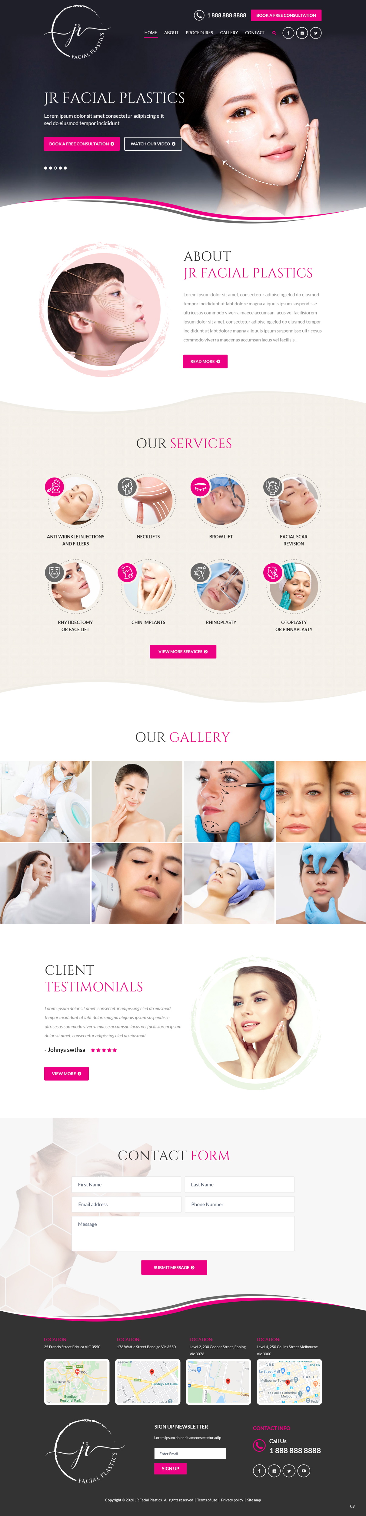 Web Design par pb pour Essential ENT Victoria  | Design #23802119