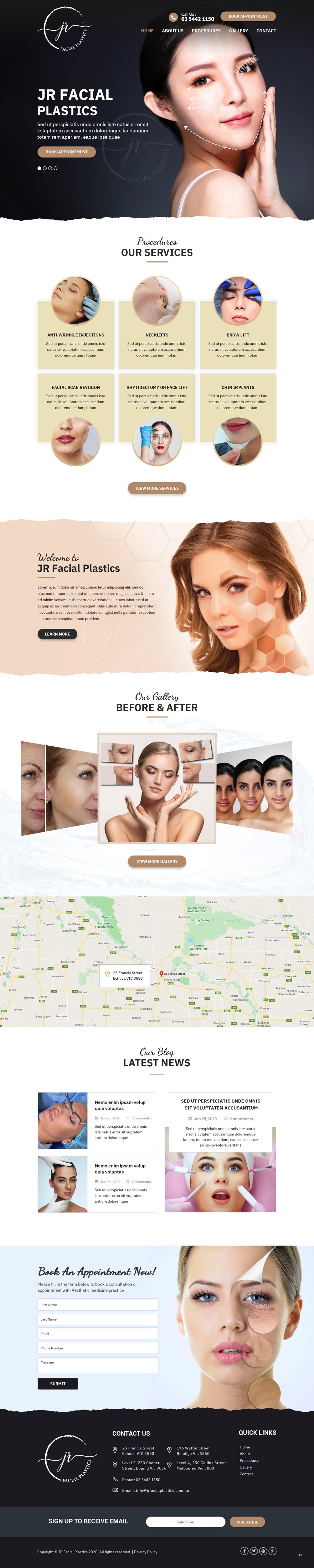 Web Design par pb pour Essential ENT Victoria  | Design #23802120