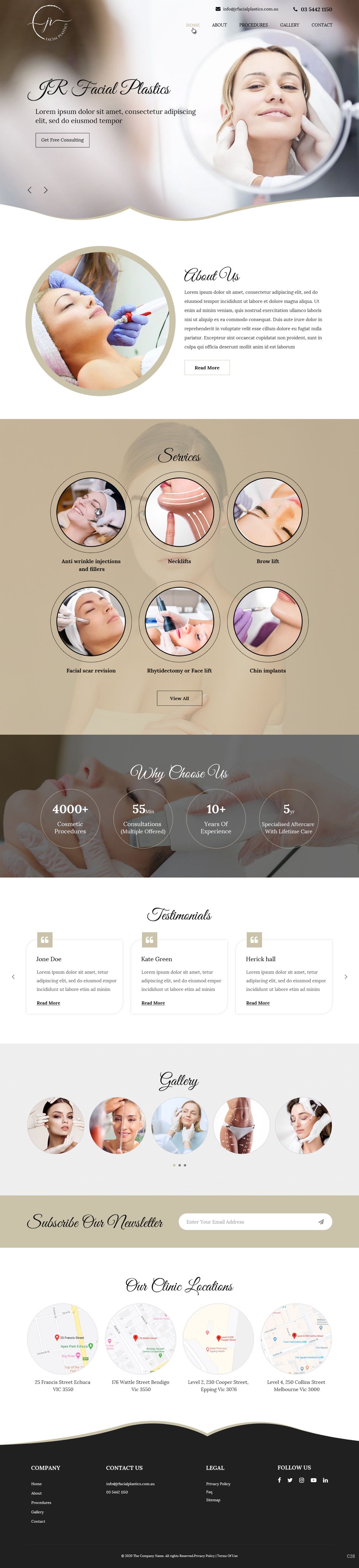 Web-Design von pb für Essential ENT Victoria  | Design #23802129
