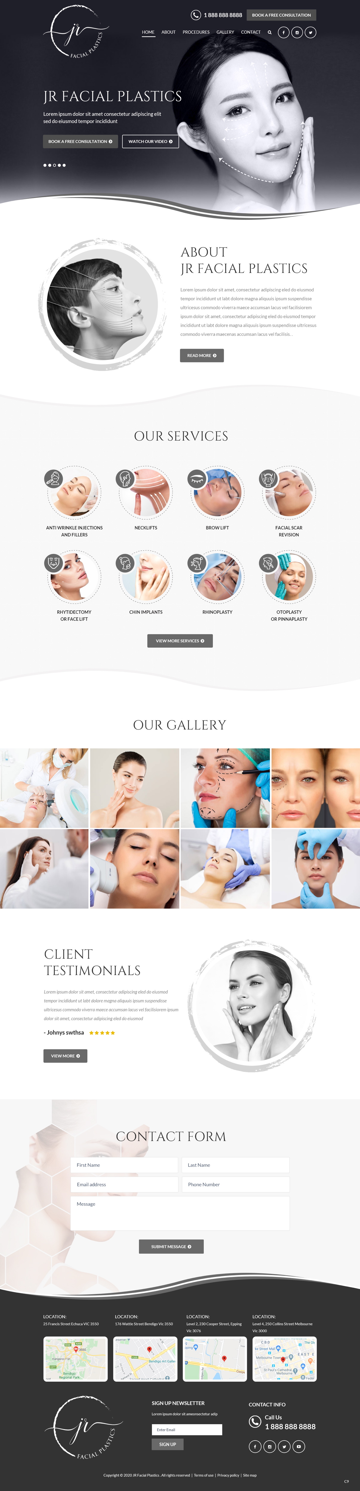 Web Design par pb pour Essential ENT Victoria  | Design #23848952