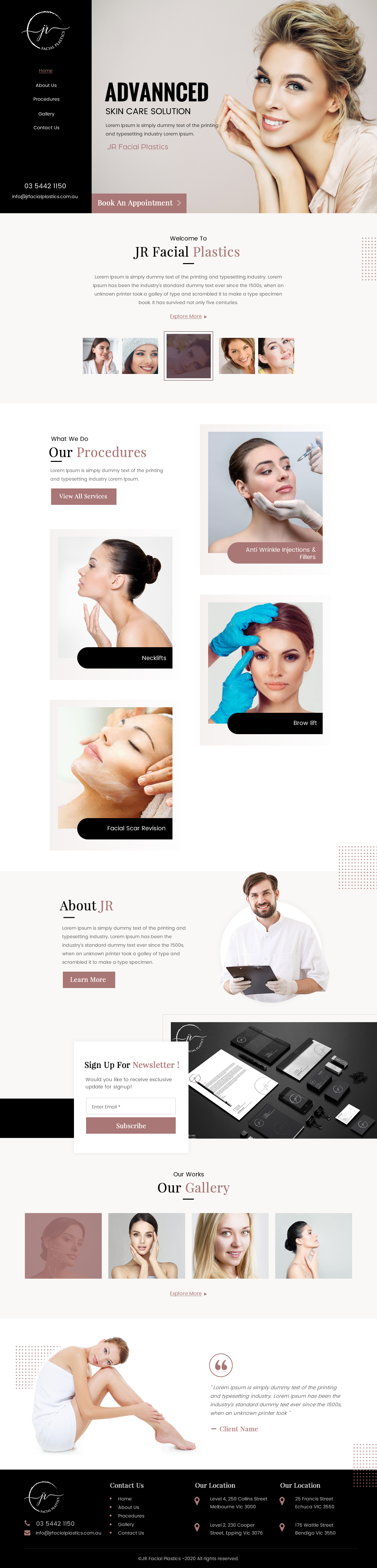 Web Design by rightway for Essential ENT Victoria  | Design #23825484