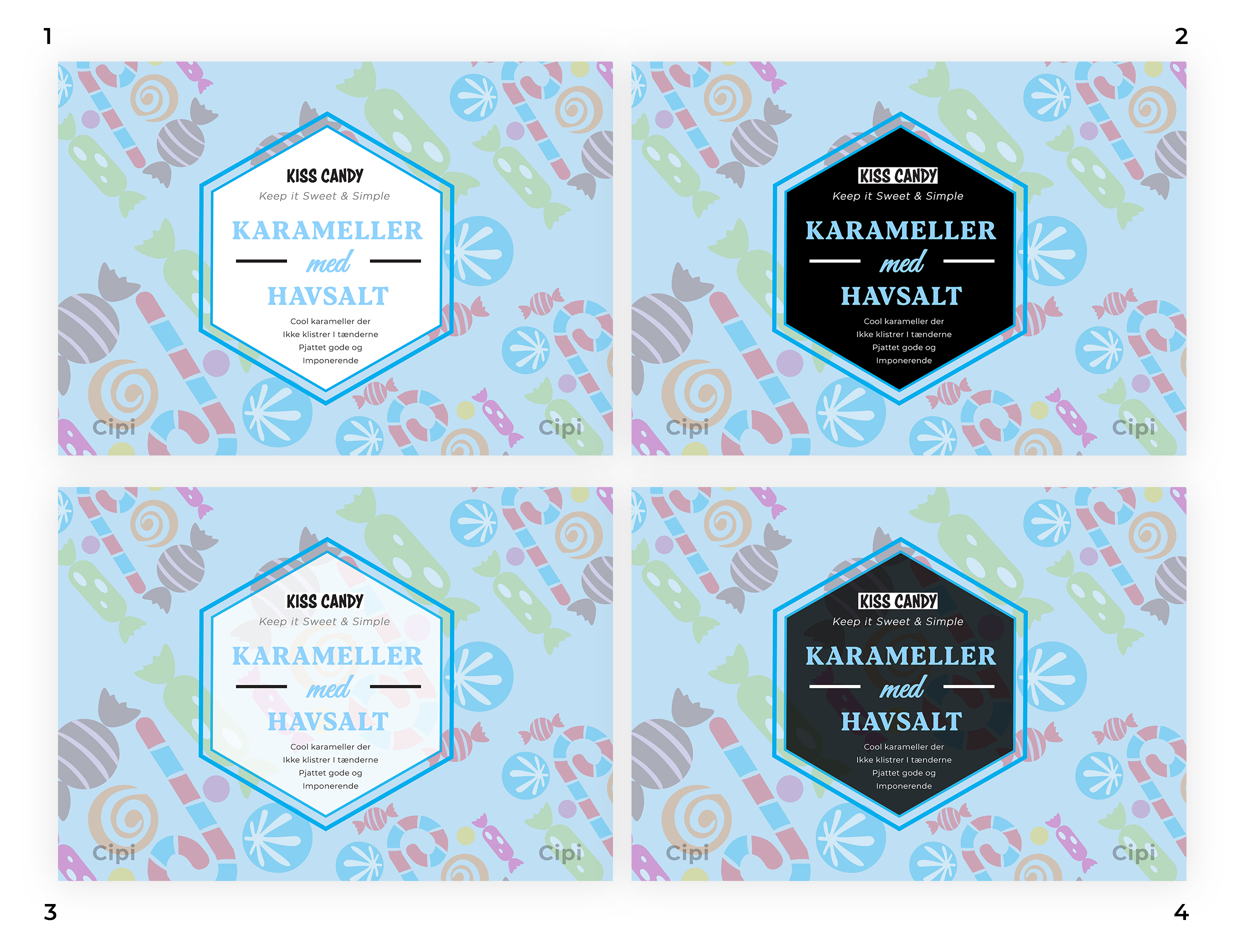 Graphic Design by aberyor for Kiss Candy ApS | Design #23801048