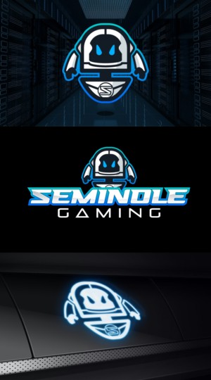 Seminole Gaming, EST 2018,  Boutique Gaming Computers | Logo Design by Sergio Coelho