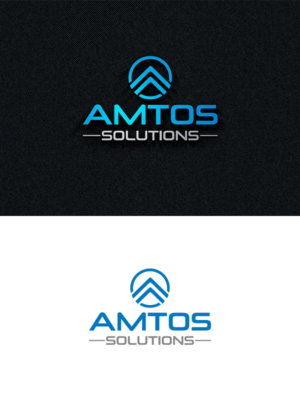 Amtos Solutions | Logo Design by Jeena Designs