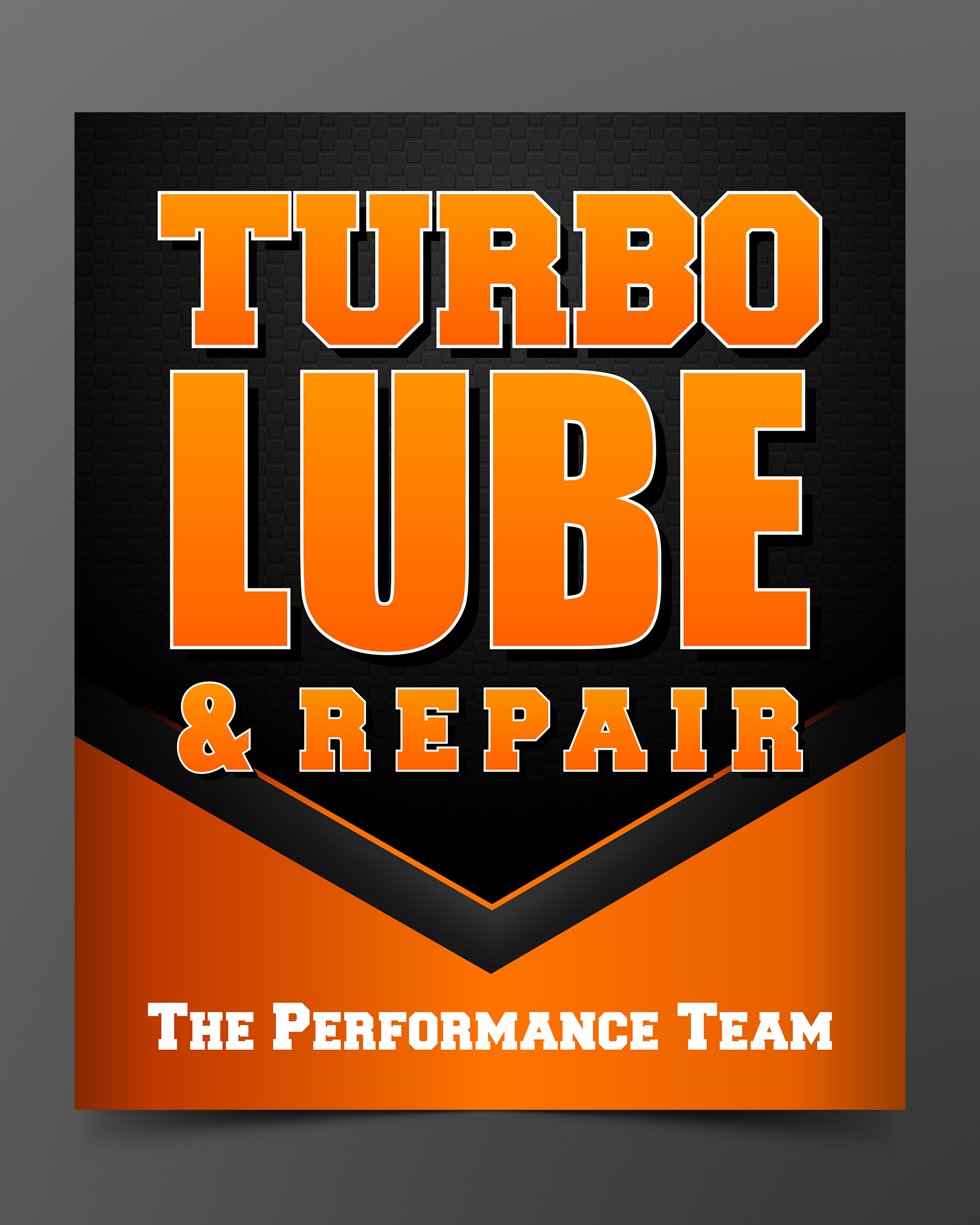 Diseño de Señalética por ecorokerz para Turbo Lube | Diseño #23845385