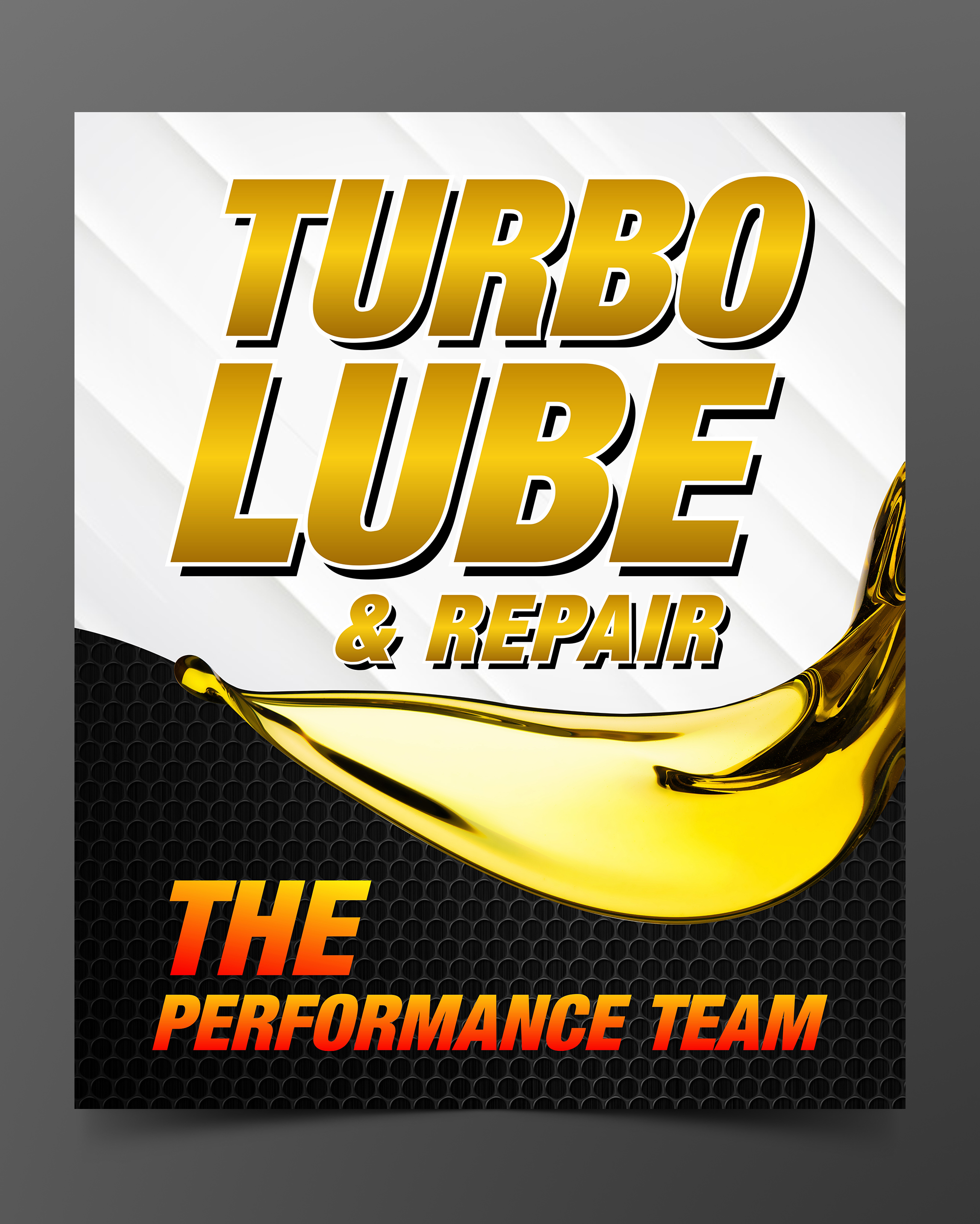 Design de Panneau par ecorokerz pour Turbo Lube | Design #23845386