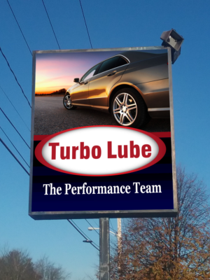 Signage Design by Isnah Logo for Turbo Lube | Design: #23798760
