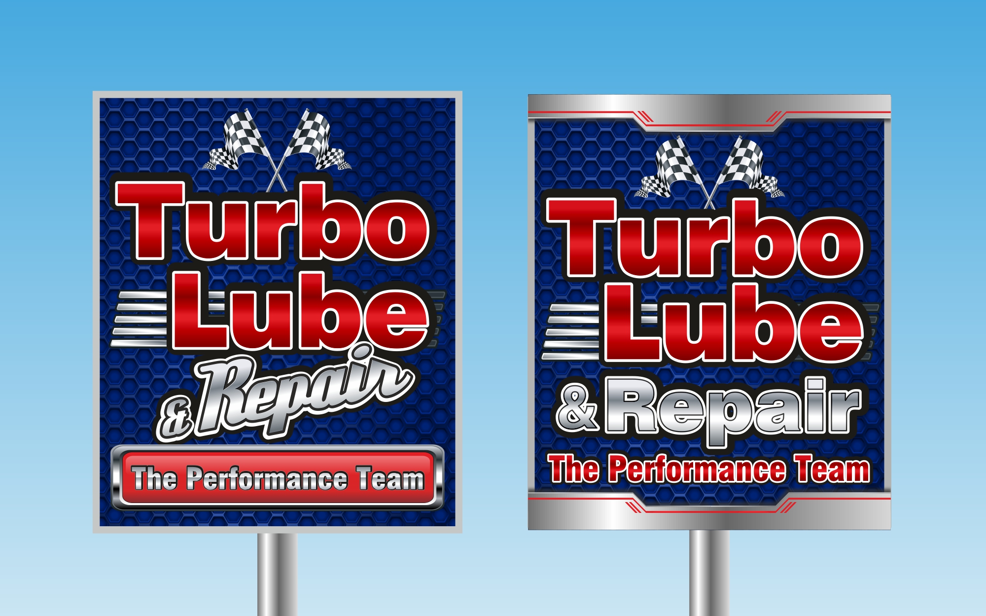 Signage Design by Maestroto for Turbo Lube | Design #23845467