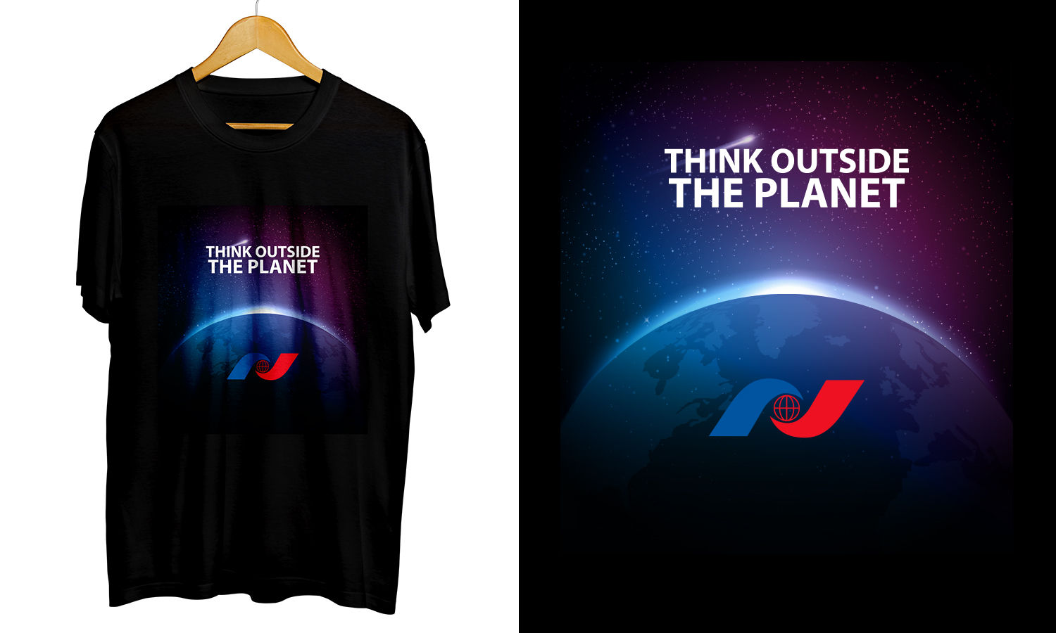 Design de T-shirt par Blue - Design pour National Space Society | Design : #23812934