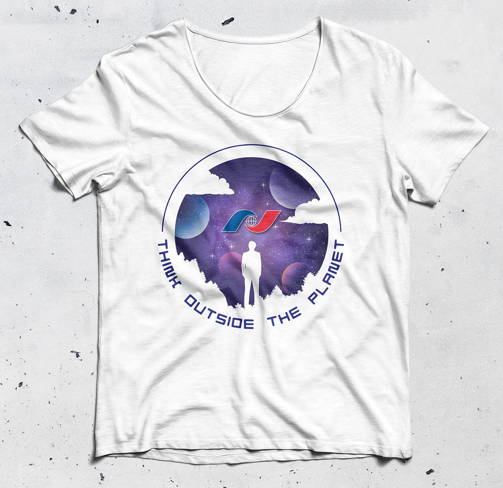 Diseño de Camiseta por Alaya para National Space Society | Diseño #23798377