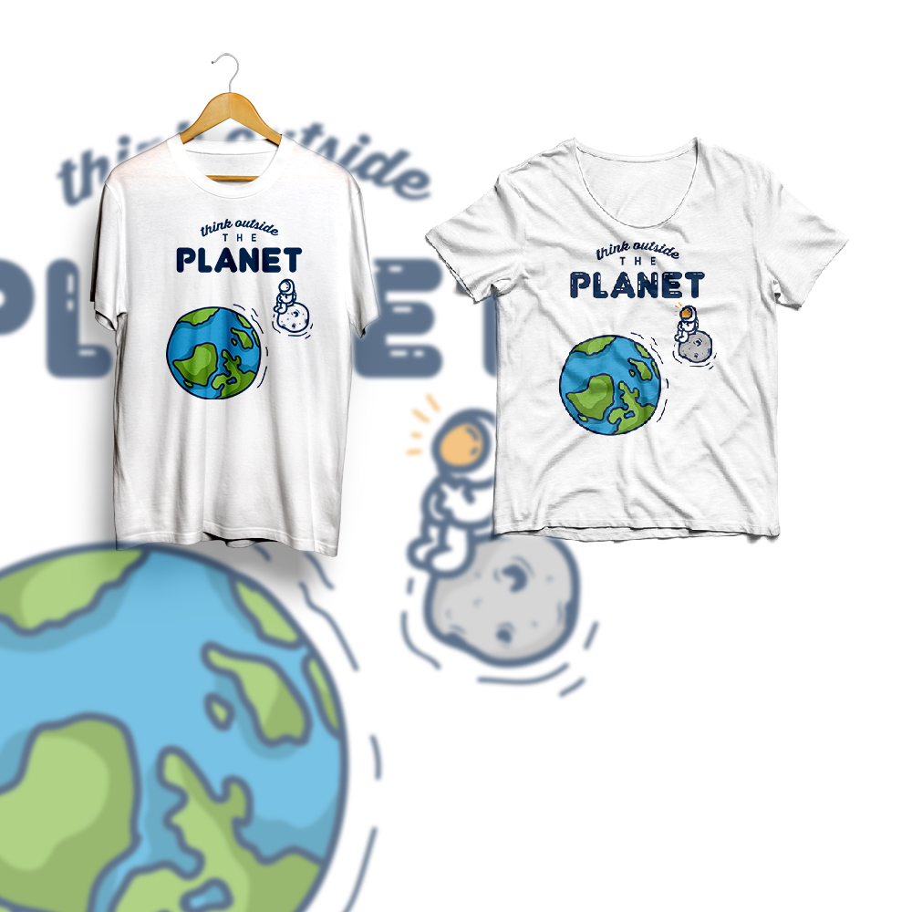 T-shirt Design by HELLOCRUNK for National Space Society | Design #23808286