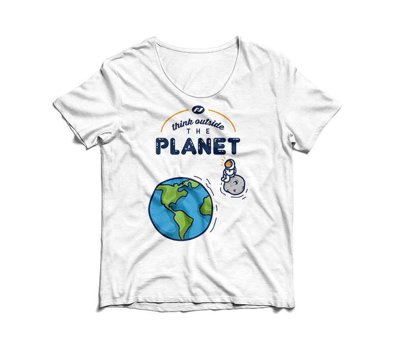 T-Shirt-Design von HELLOCRUNK für National Space Society | Design #23816538
