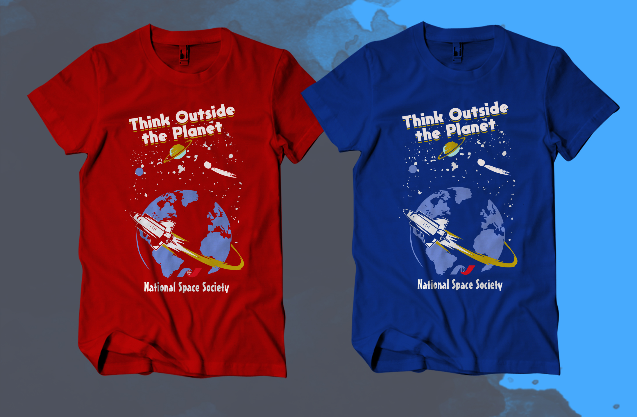 T-Shirt-Design von Uprinteez für National Space Society | Design #23842536