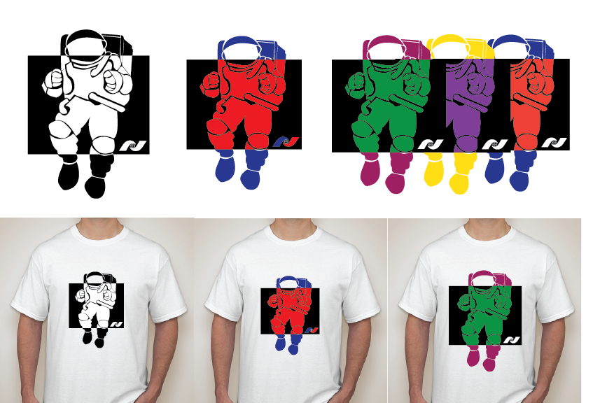 T-shirt Design by kjfellmeth 2 for National Space Society | Design #23795709