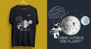 T-shirt Design by RogerRain for National Space Society | Design #23830484