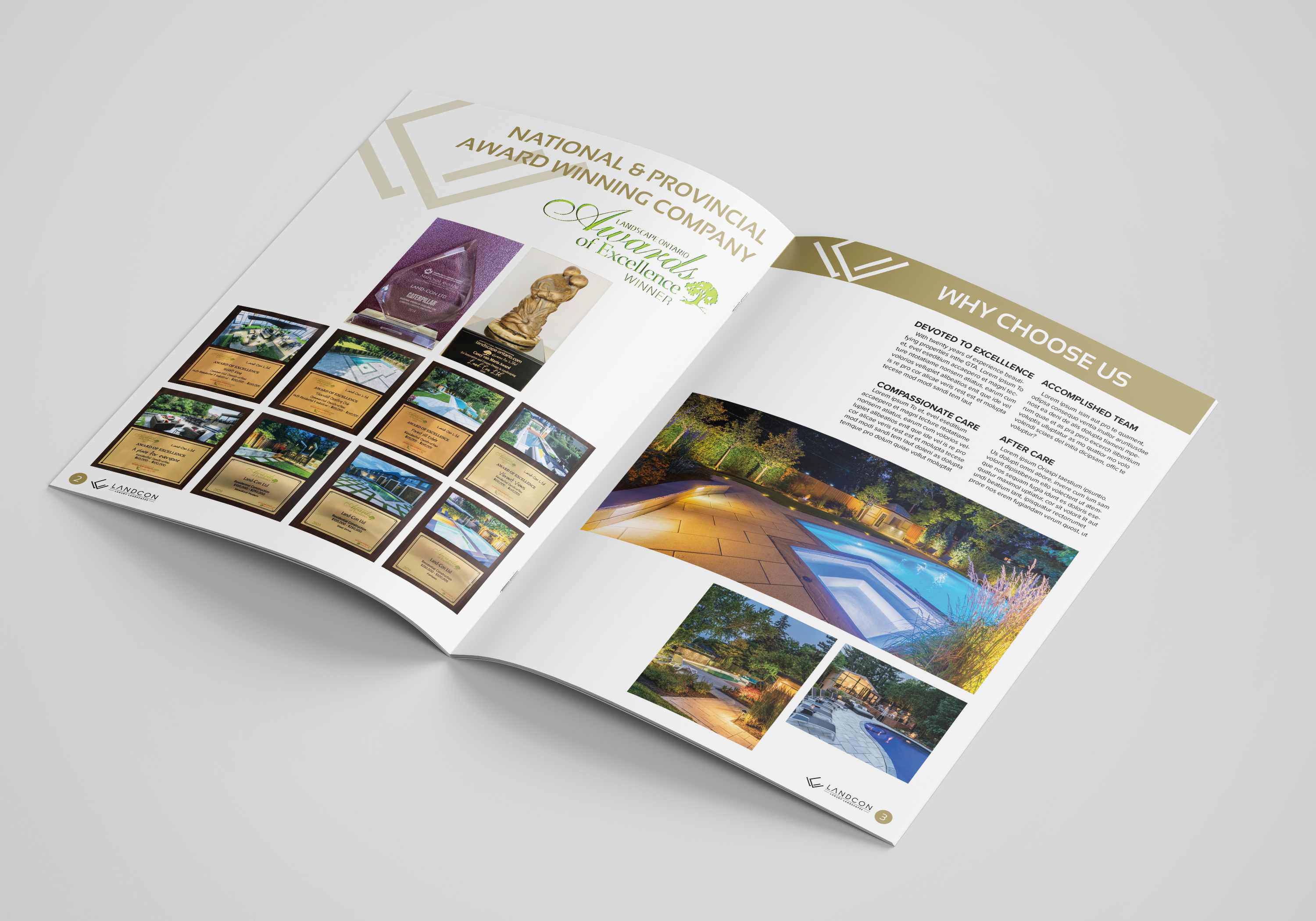 Catalogue Design by isa studio for Land-Con LTD | Design #23816777