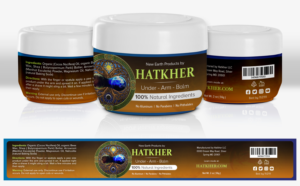 New Earth products by Hatkher. Beauty, skin care cosmetic products | Diseño de Etiqueta por SAI DESIGNS