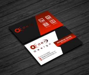 Visitenkarten-Design von Creations Box 2015 für Orden Design | Design: #23799150