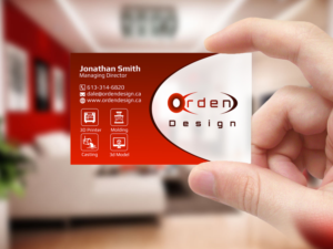 Visitenkarten-Design von Creations Box 2015 für Orden Design | Design: #23806671