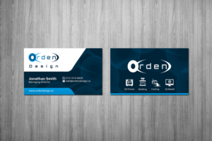 Visitenkarten-Design von Creations Box 2015 für Orden Design | Design: #23806681