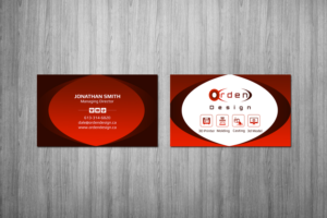Visitenkarten-Design von Creations Box 2015 für Orden Design | Design: #23806682