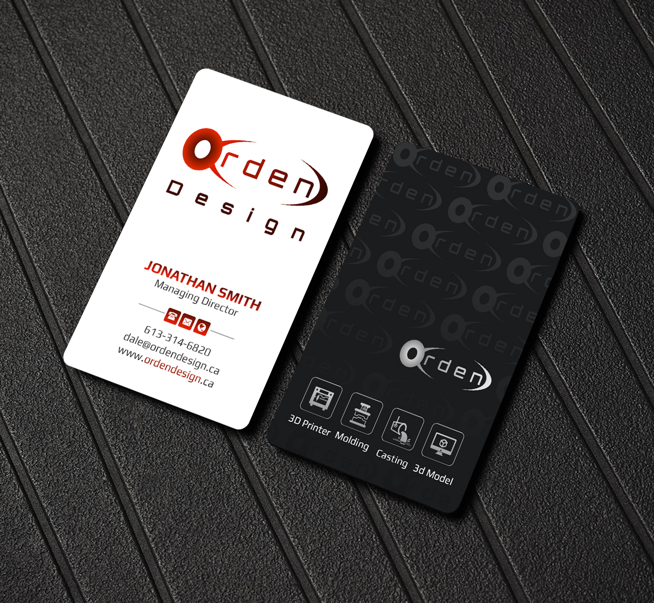 Diseño de Tarjeta de Presentación por Creations Box 2015 para Orden Design | Diseño #23806688