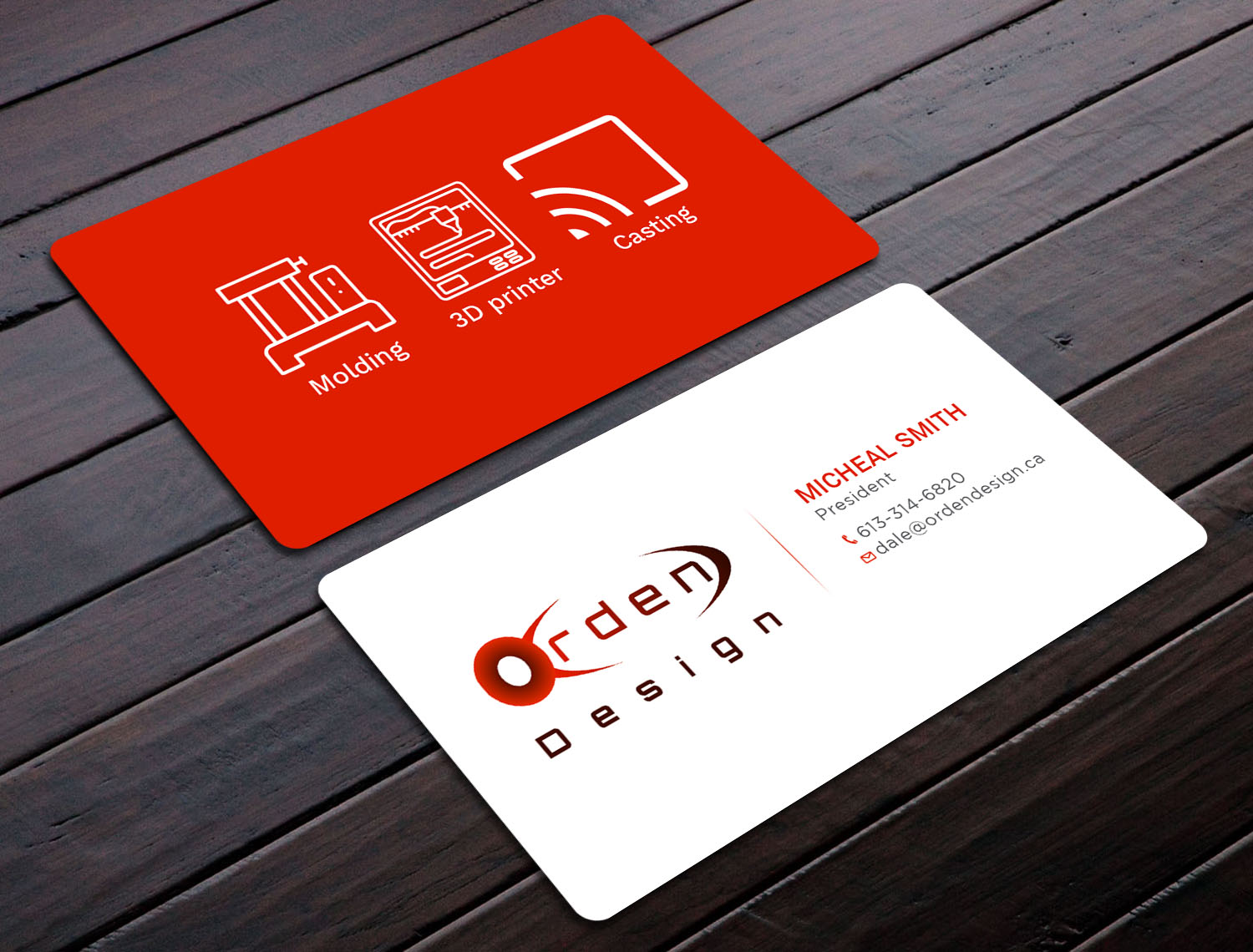 Business Card Design by Tripti Ranjan Gain for Orden Design | Design #23813909