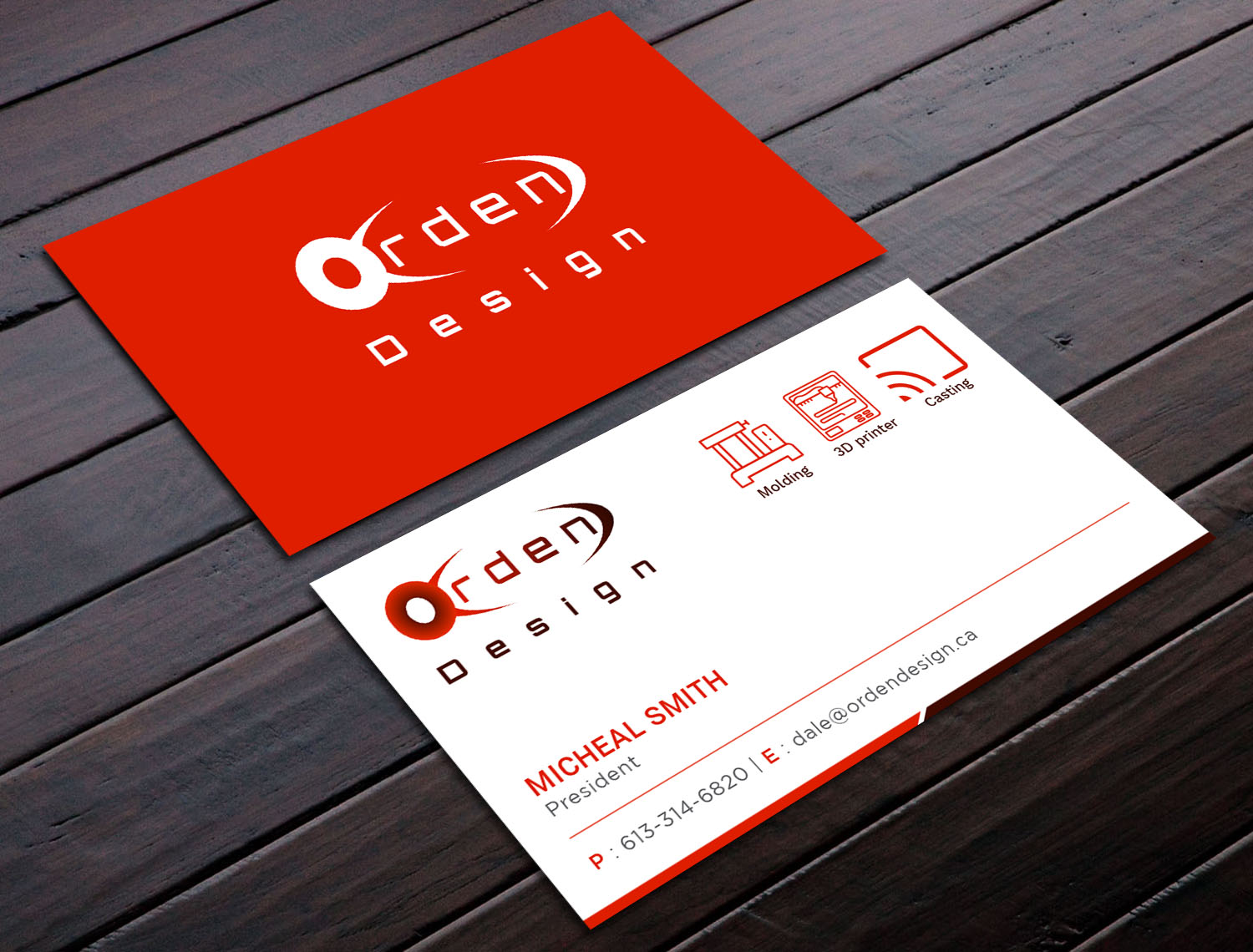 Business Card Design by Tripti Ranjan Gain for Orden Design | Design #23813911