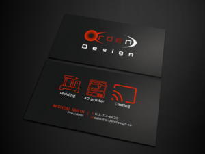 Business Card Design by Tripti Ranjan Gain for Orden Design | Design: #23813927