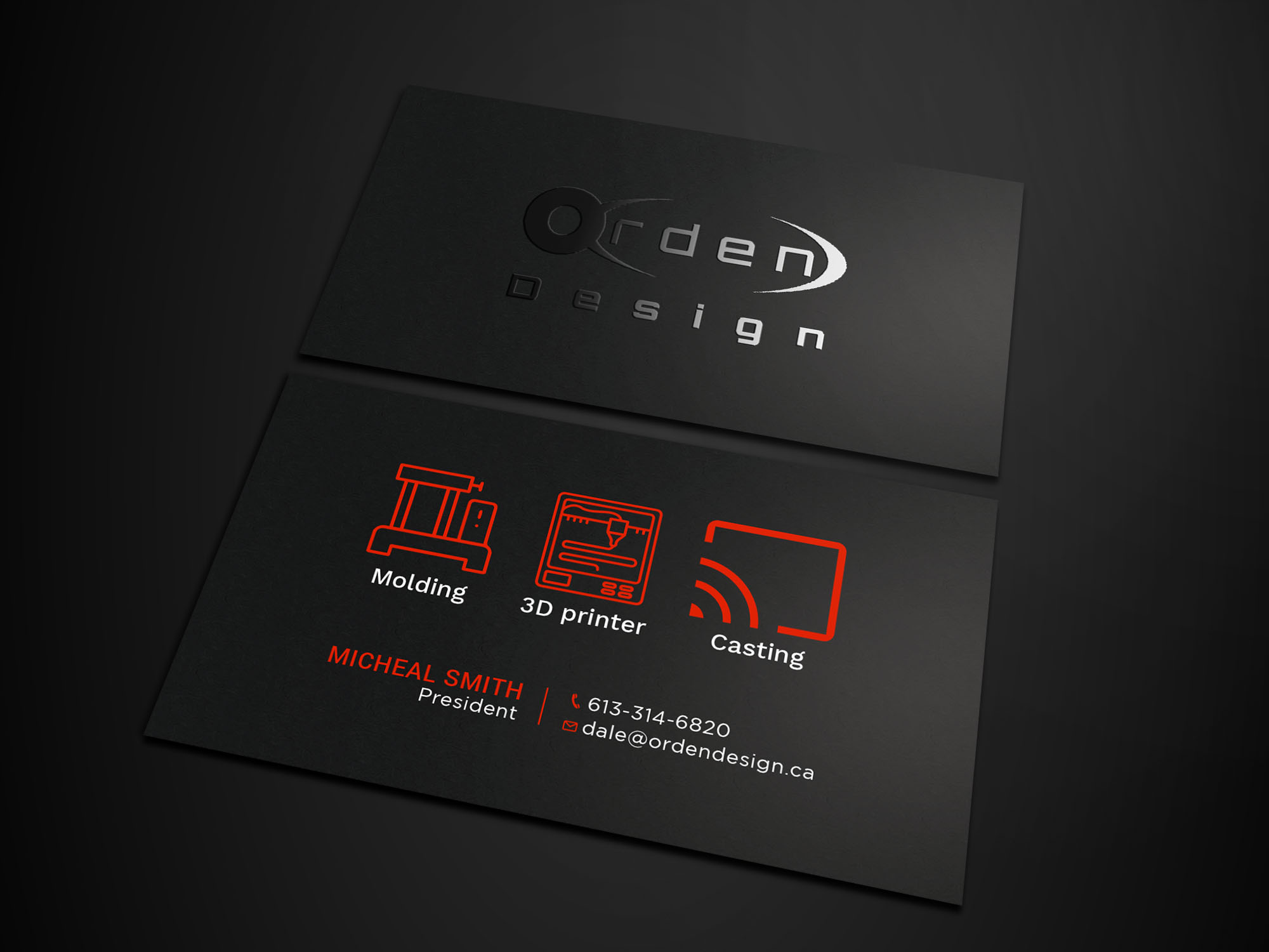 Business Card Design by Tripti Ranjan Gain for Orden Design | Design #23813928