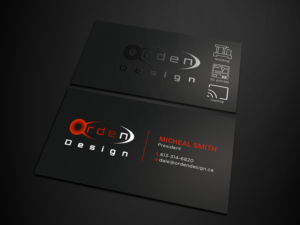 Business Card Design by Tripti Ranjan Gain for Orden Design | Design: #23813929